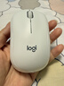 罗技（Logitech）M240 无线鼠标 蓝牙鼠标 办公鼠标 简约便携 白色 实拍图
