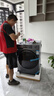海尔（Haier）【何润东同款】内衣滚筒洗衣机全自动单洗家用12公斤大容量超薄家电国家补贴京东自营55J7洗羽绒服 实拍图