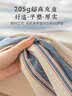 京东京造纯棉老粗布凉感床单单件 A类全棉双人被单床上用品250*230cm 海湾 实拍图