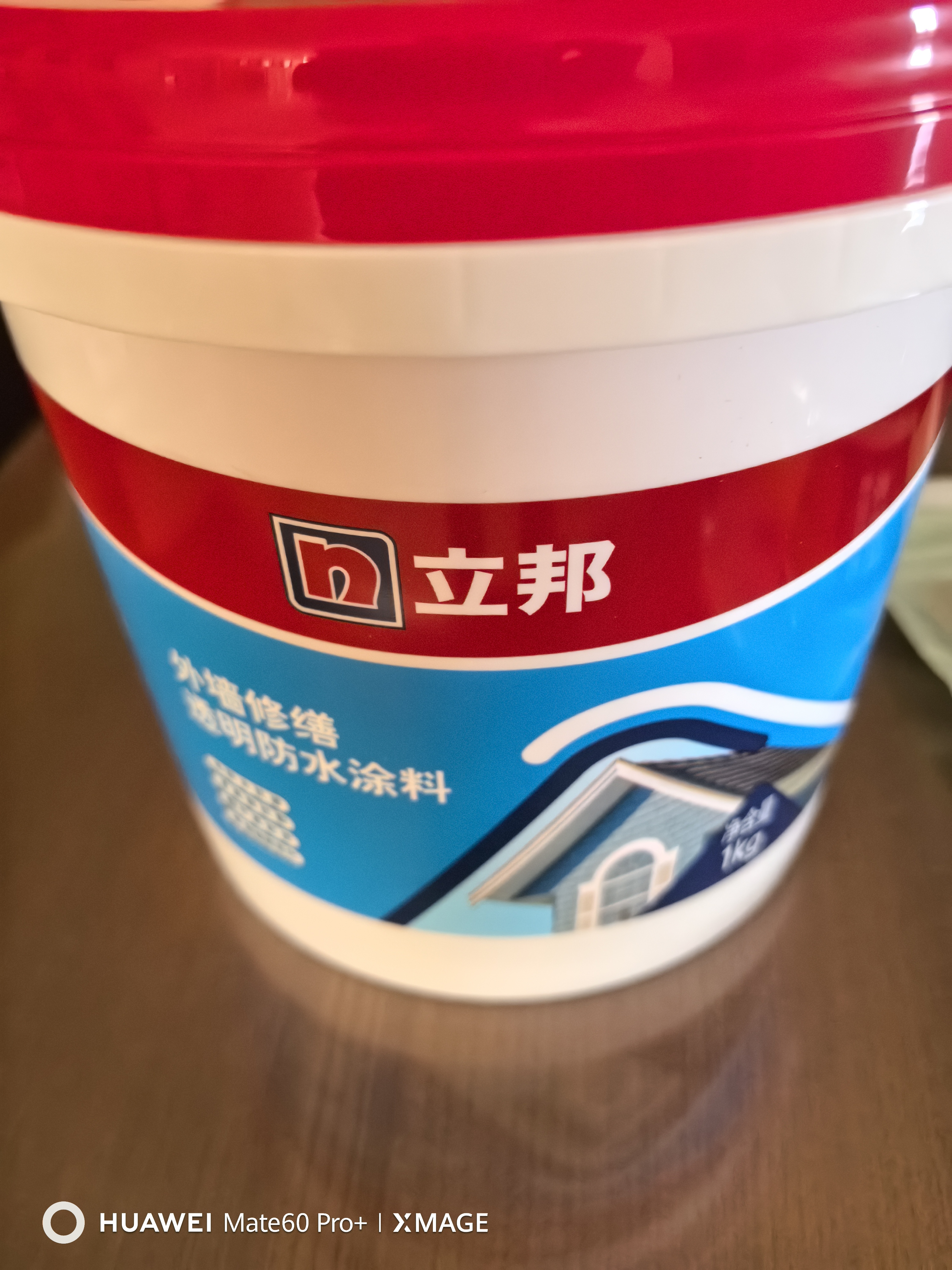 立邦外墙防水涂料 透明防水胶窗台防水补漏材料透明堵漏胶渗透型 1kg 实拍图