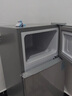 奥克斯小冰箱家用小型迷你冷藏冷冻两用出租房宿舍用节能省电寝室办公室电冰箱 【节能省电】186银色【高效保鲜 铜管速冷】70L 实拍图