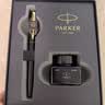 派克（PARKER）钢笔 练字书写生日礼物定制刻字送礼 乔特复古黑墨水笔+小墨水礼盒 实拍图