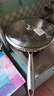 美厨（MAXCOOK）304不锈钢炒锅 带盖锅具34cm 三层钢锅 电磁炉燃气炉通用MCC7904 实拍图