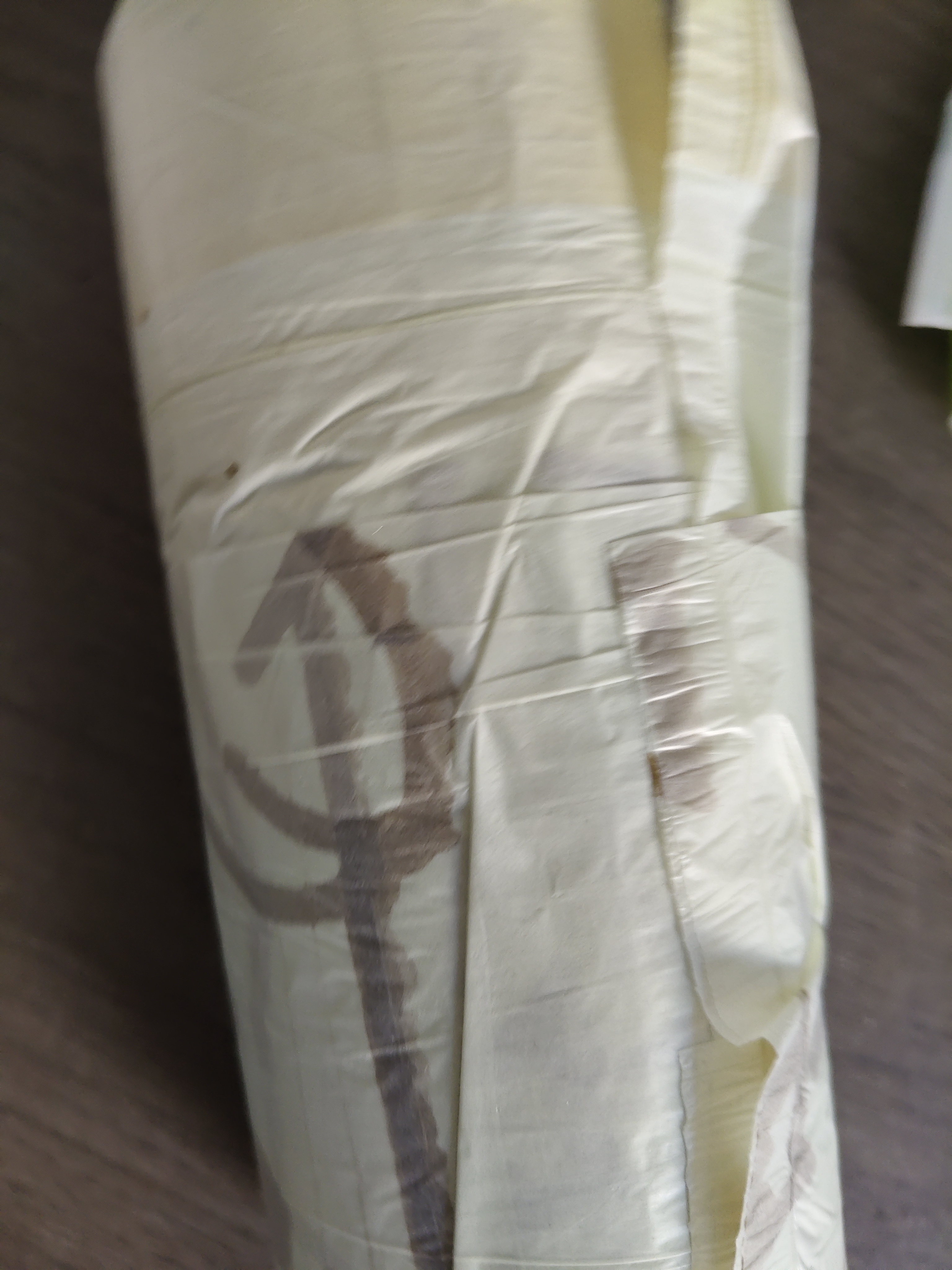 印花款可爱小兔自动收口免撕香味袋家用加厚抽绳垃圾袋 一卷约90只 实拍图