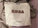 无印良品100%纯棉三件套0.9/1.2米床上用品单人宿舍床单被套150*200cm 实拍图