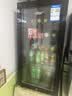 先科（SAST）冰吧冷藏柜 欧式恒温红酒柜办公室酒店家用电冰箱迷你小型单门电竞茶叶保鲜柜展示留样饮料药品柜 120T 黑 （全冷藏保鲜+蓝光灯+带锁） 实拍图