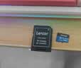 雷克沙（Lexar）64GB TF（MicroSD）存储卡 V10 A1 读100MB/s 平板监控录像内存卡 流畅录制高清视频(蓝卡Plus) 实拍图
