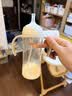 贝亲（Pigeon）自然离乳 PPSU重力球吸管双把手奶瓶 330mL 12月+ AA253 实拍图
