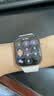 Apple/苹果 Watch S11 智能手表GPS款46毫米玫瑰金色铝金属表壳淡桃粉色运动型表带M/L MEVU4CH/B 实拍图