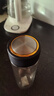富光双层玻璃杯水杯子茶水分离泡茶杯男女士高颜值持团购定制400ML 实拍图