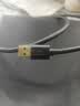 毕亚兹 USB3.0延长数据线公对母 1米 高速传输数据连接线 电脑U盘鼠标键盘打印机充电器加长线 黑XL18 实拍图