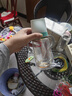 爱得利（evorie） 婴儿奶瓶6个月以上 宽口径带手柄带重力球PPSU奶瓶 300ml橙 实拍图