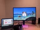 泰坦军团24.5英寸双侧入光 2K 420Hz HDR600 FastIPS硬件低蓝光 DyDs0.3ms 旋转升降电竞显示器 仓刀X256T+ 实拍图