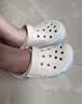 卡骆驰（CROCS）贝雅卡骆班洞洞鞋|205089 冬日白/彩色-1LI   39 (240mm)   实拍图