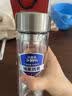富光（FUGUANG）双层玻璃杯男便携车载水杯子G2422-SH-400 黑色 400ml 实拍图