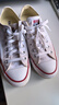 匡威（Converse）All Star夏季经典帆布男女低帮休闲运动小白鞋101000 101000/白色 38 实拍图