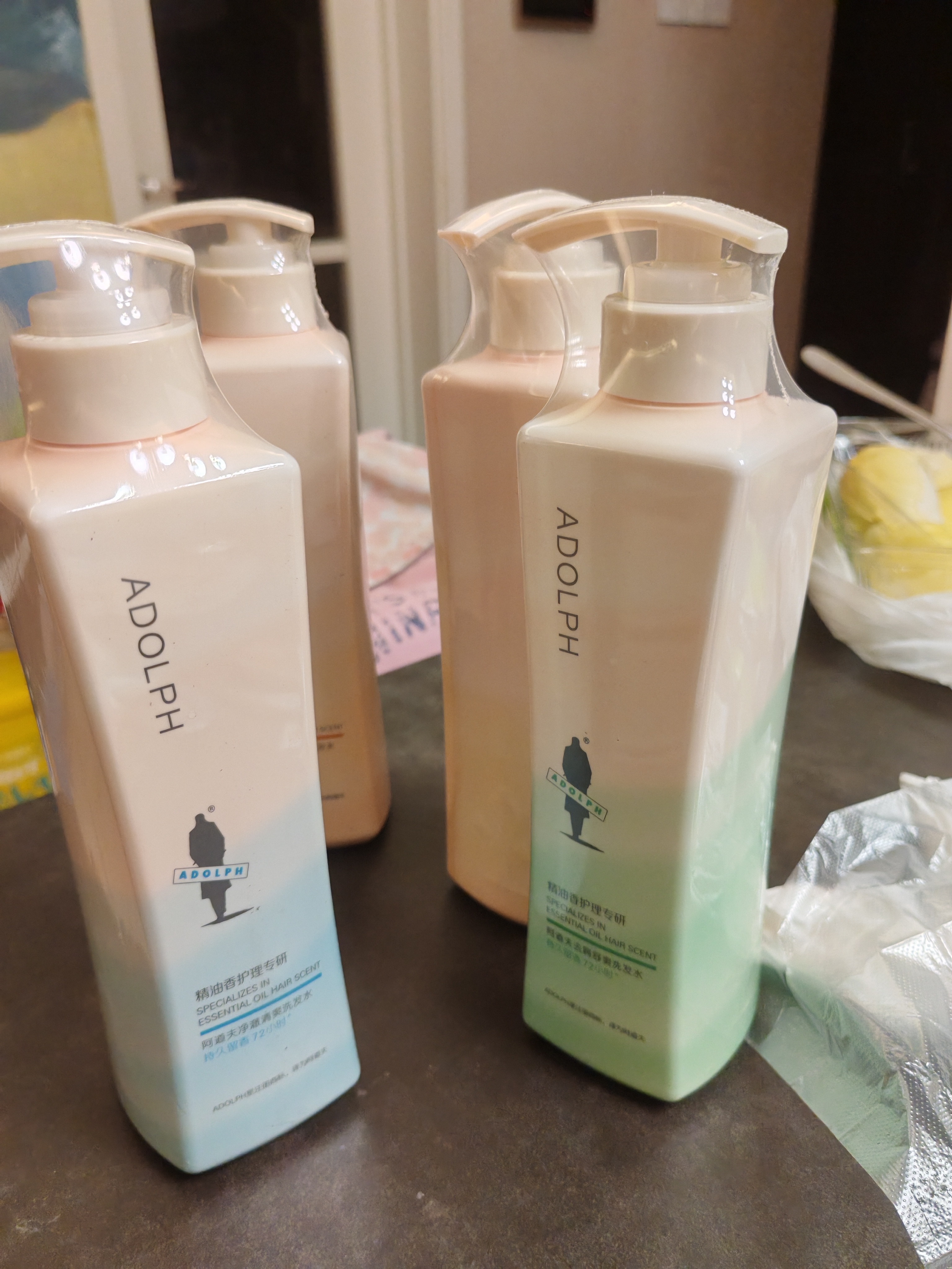 阿道夫柔顺丝滑洗发水420ml 抚顺毛躁 精油香氛洗发露官方正品 实拍图