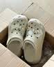CROCS檀健次同款经典泡芙洞洞鞋|207521 白色-100 36/37(220mm) 实拍图