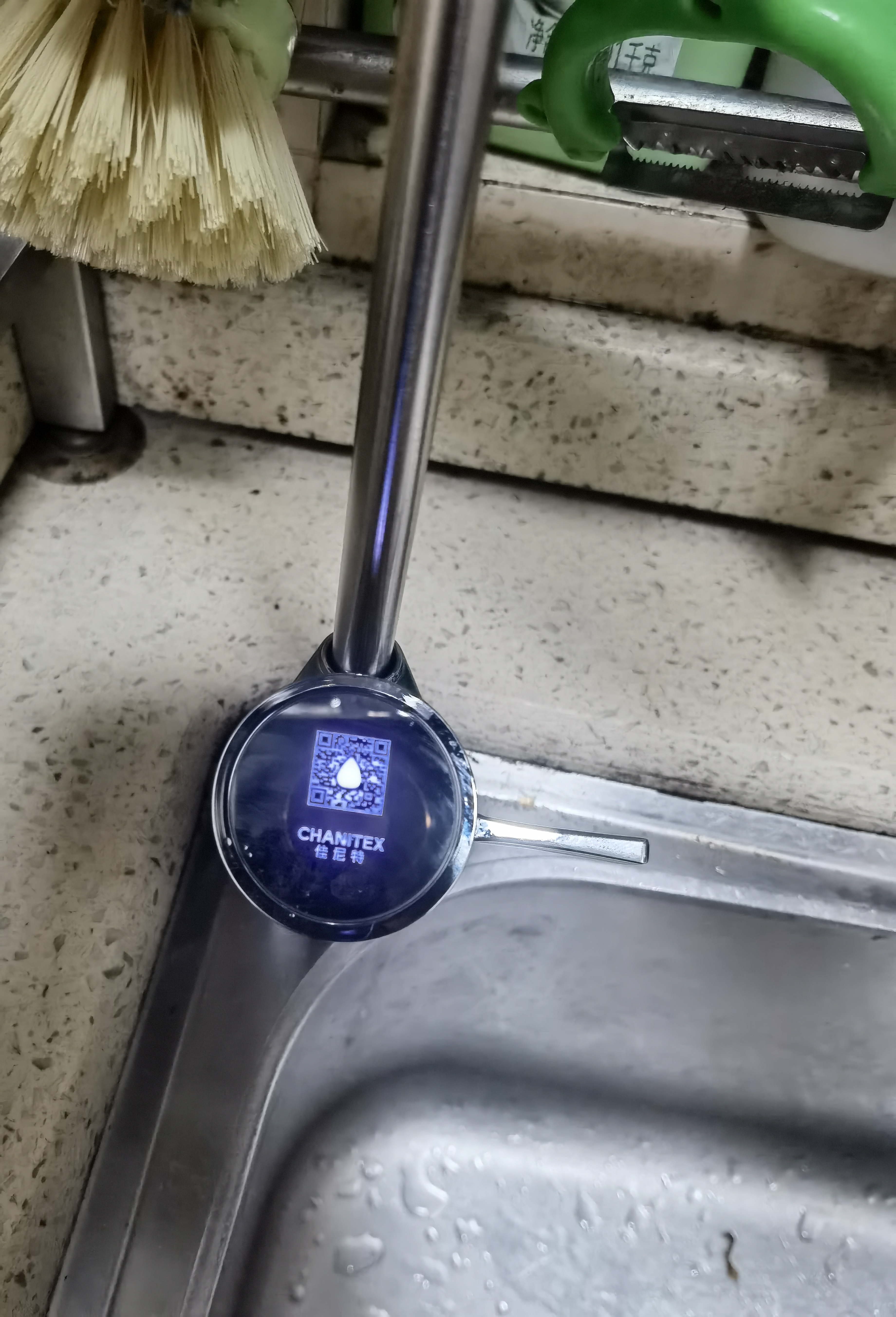史密斯（A.O.SMITH）佳尼特【26年新品】蓝鲸1000G家用净水器厨房专用台下净水机直饮一体机8年RO膜 CR2500AE3 实拍图