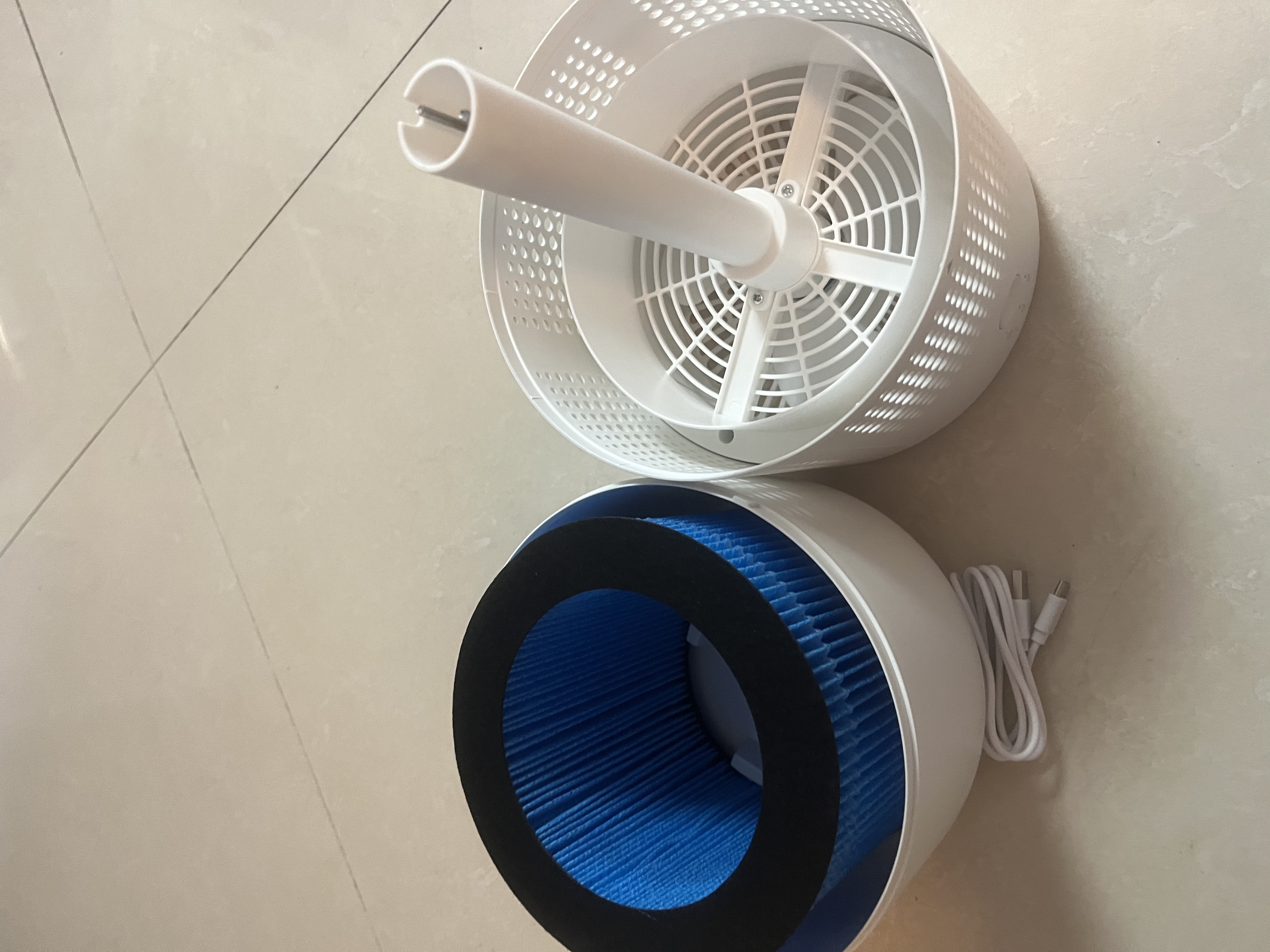 苏泊尔（SUPOR）加湿器无雾桌面轻音办公室宿舍家用卧室母婴除菌无雾冷蒸发加湿器空气净化器一体鼻炎救星团购礼品 SJ-J12A 实拍图