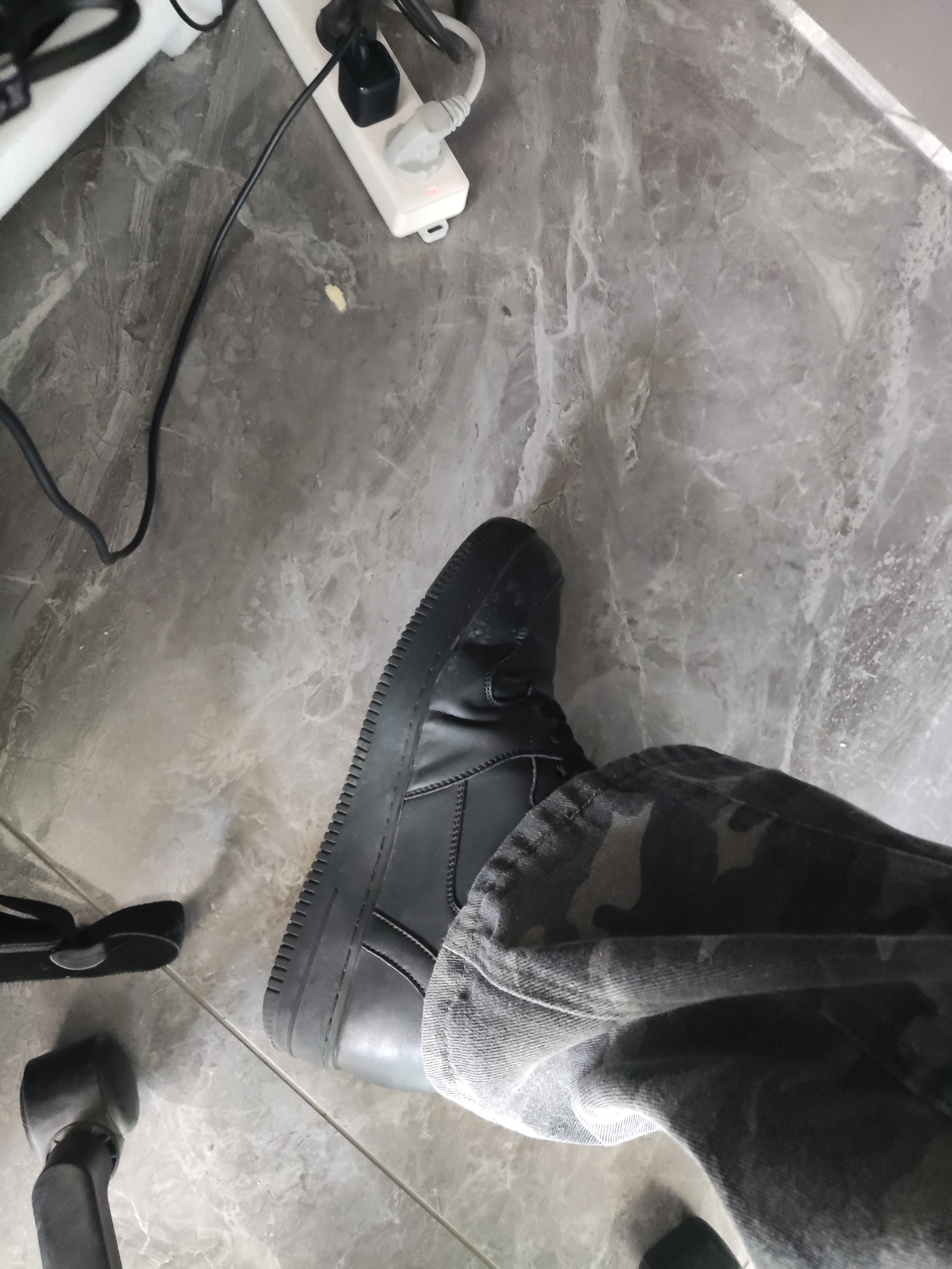 亚瑟士ASICS男鞋女鞋运动休闲鞋复古篮球鞋百搭板鞋 COURT MZ 米白色/黑色 42.5 实拍图