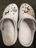 卡骆驰（CROCS）白鹿同款经典云朵洞洞鞋时尚百搭女鞋花园鞋|206750 葡萄冰-5DK(含智必星) 38 (240mm) 实拍图