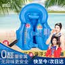 适美佳儿童游泳背心充气救生衣浮力马甲泳校浮圈男女童游泳训练戏水装备 蓝色 L号建议35-50斤 实拍图