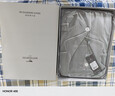 七匹狼（SEPTWOLVES）睡衣男纯棉抗菌家居服男士睡衣夏季全棉高档内衣可外穿大红色套装 浅灰色-100%棉抑菌家居套装 L (170) 推荐体重120-140斤 实拍图
