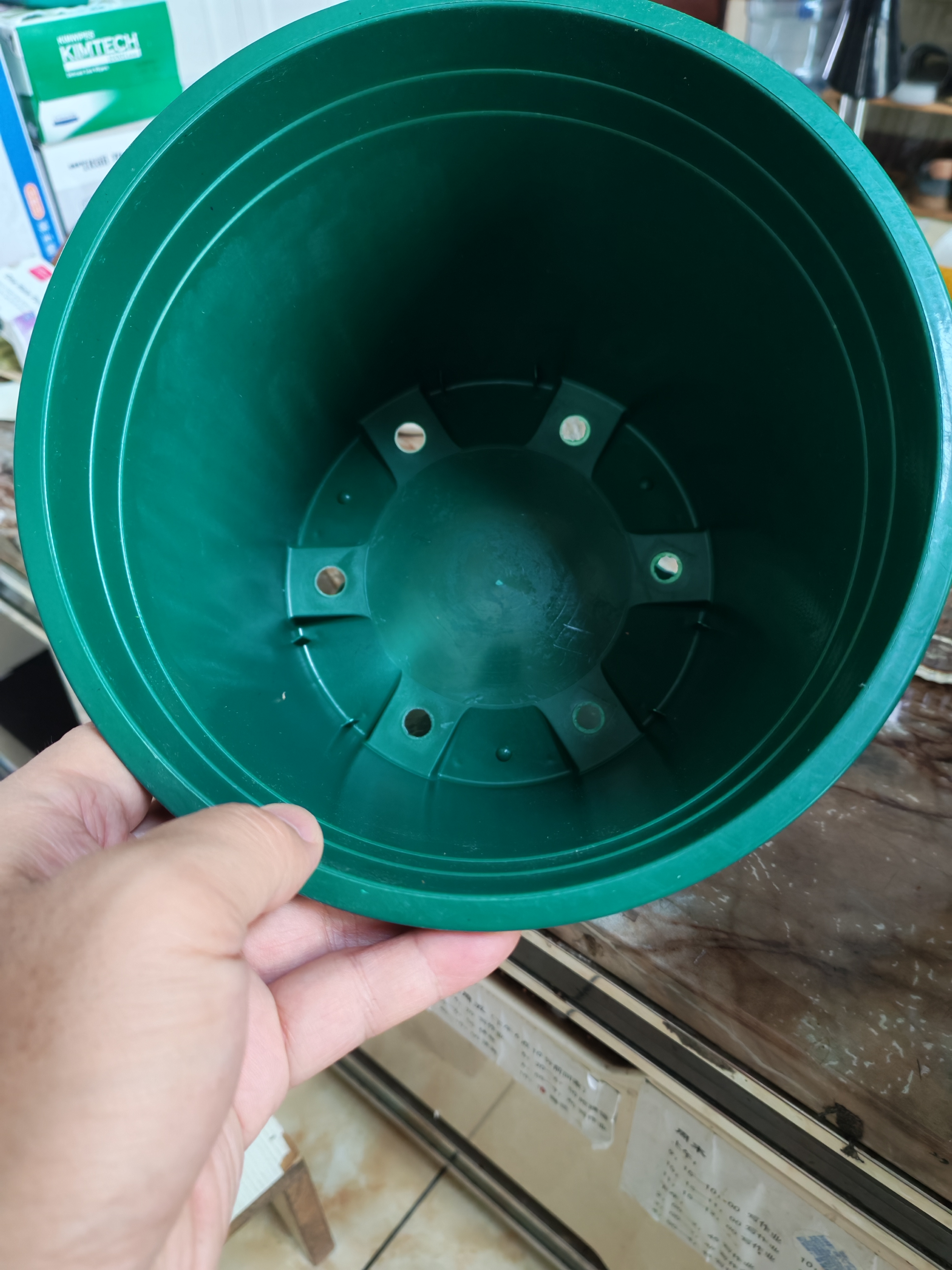 花盆绿植盆栽加厚塑料简约多肉小盆阳台客厅月季玫瑰大号家用花盆 高款2加仑(口径22cm)2个盆 配套托盘 实拍图