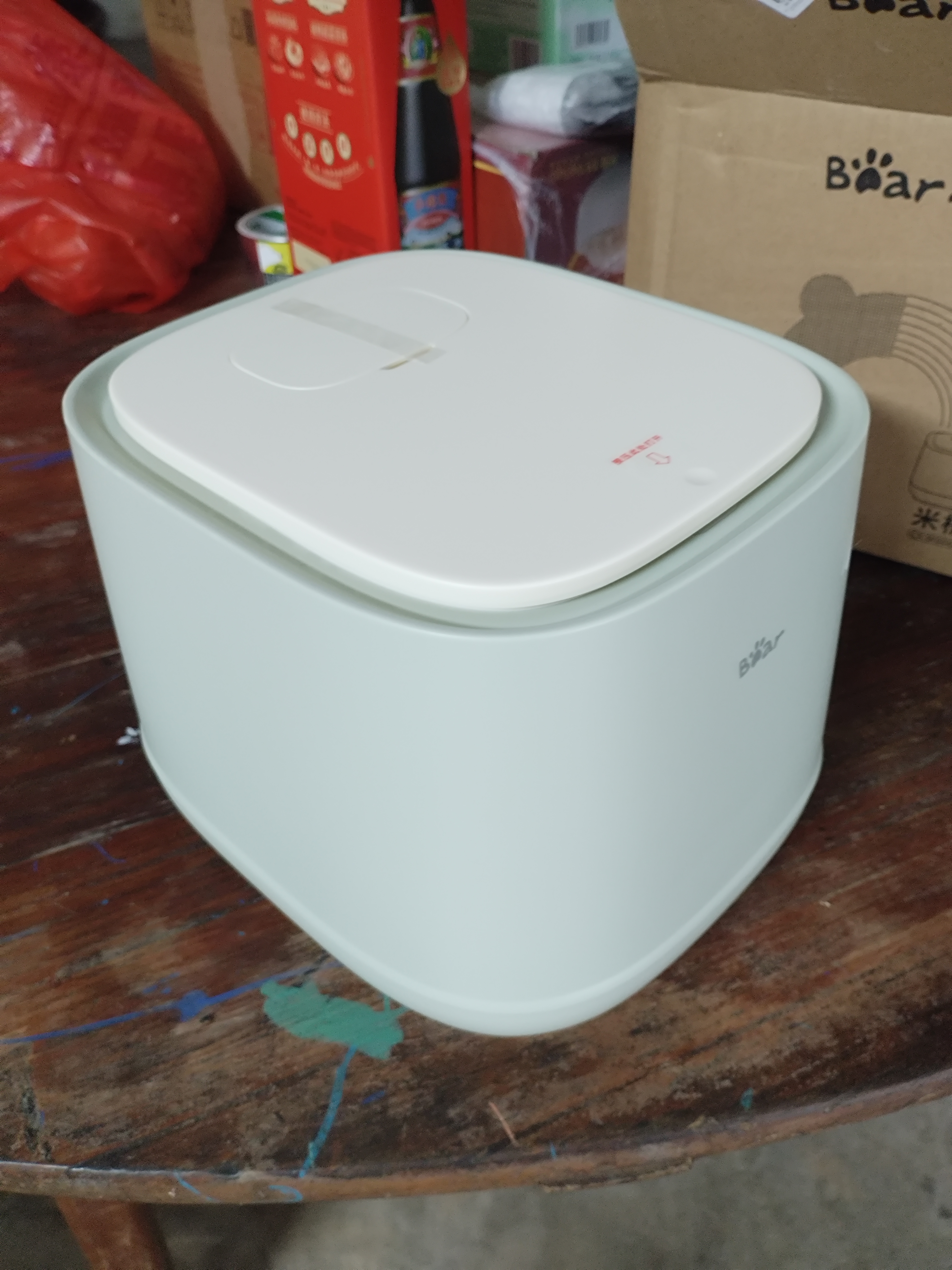 小熊（Bear）米桶 大米储存容器 米缸食品级专用米桶 防虫储米箱储米桶10斤 实拍图