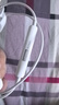联想（Lenovo） 有线耳机 HIFI音质高解析音频带麦降噪直播k歌唱歌音乐运动半入耳式游戏电脑耳机type-c YF01白色 实拍图