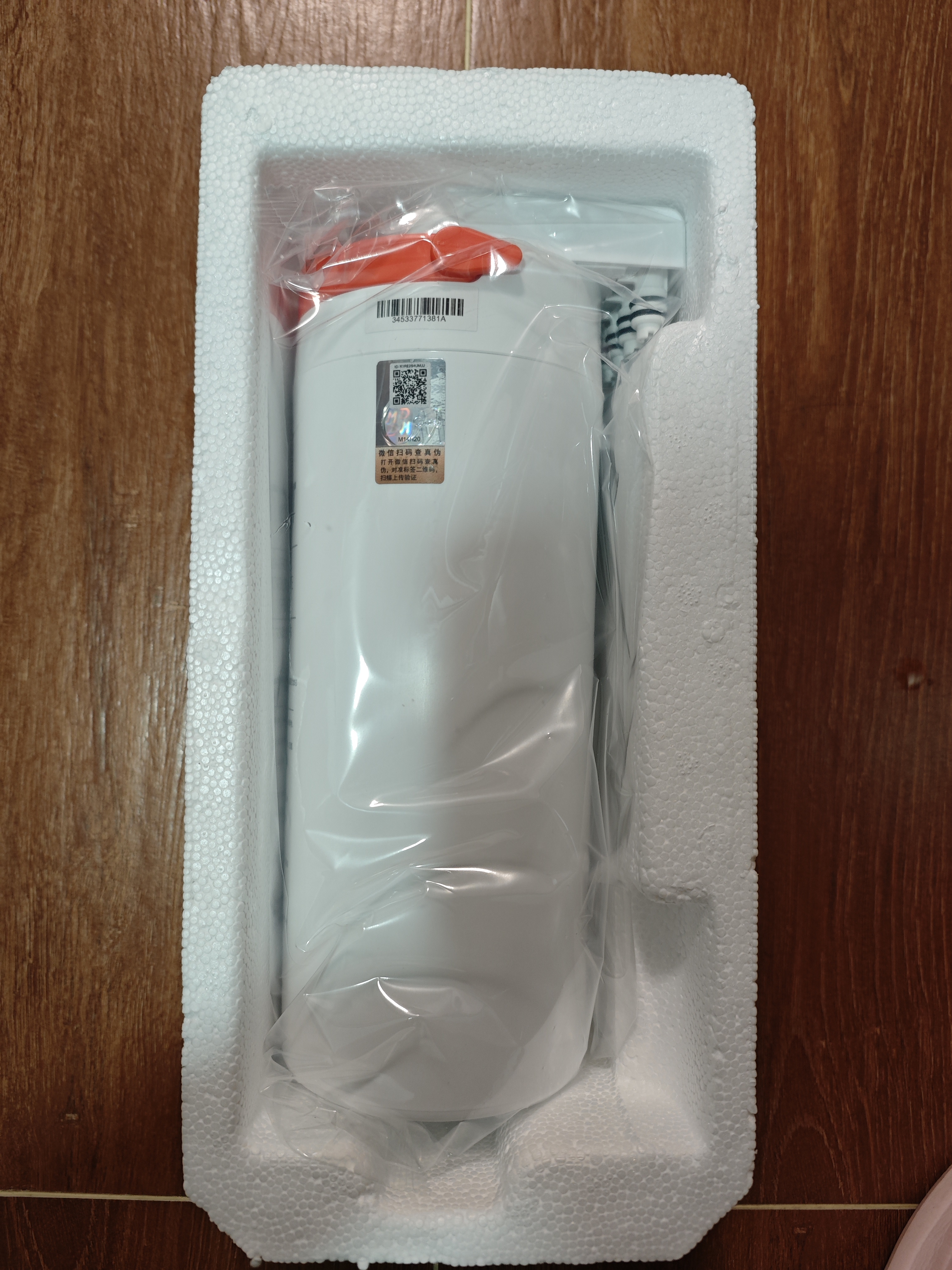 美的净水器0阻垢剂滤芯—美的净水器滤芯家用超滤机适用于小白超滤MU1861A 原装FIST一体化超滤滤芯 实拍图