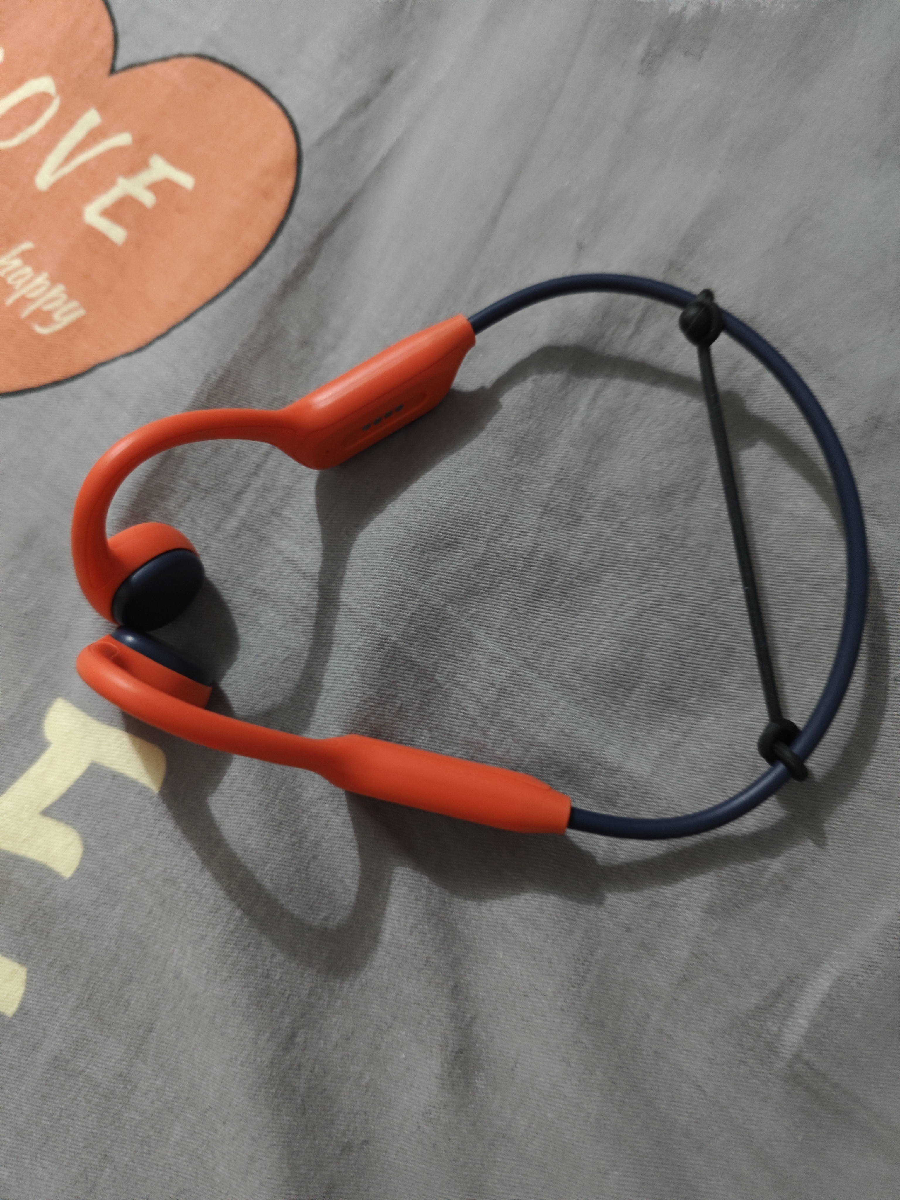 园世X7 Pro 骨传导游泳耳机 不入耳开放式运动蓝牙耳机 IPX8防水 16G内存MP3 跑步骑行健身专用 实拍图