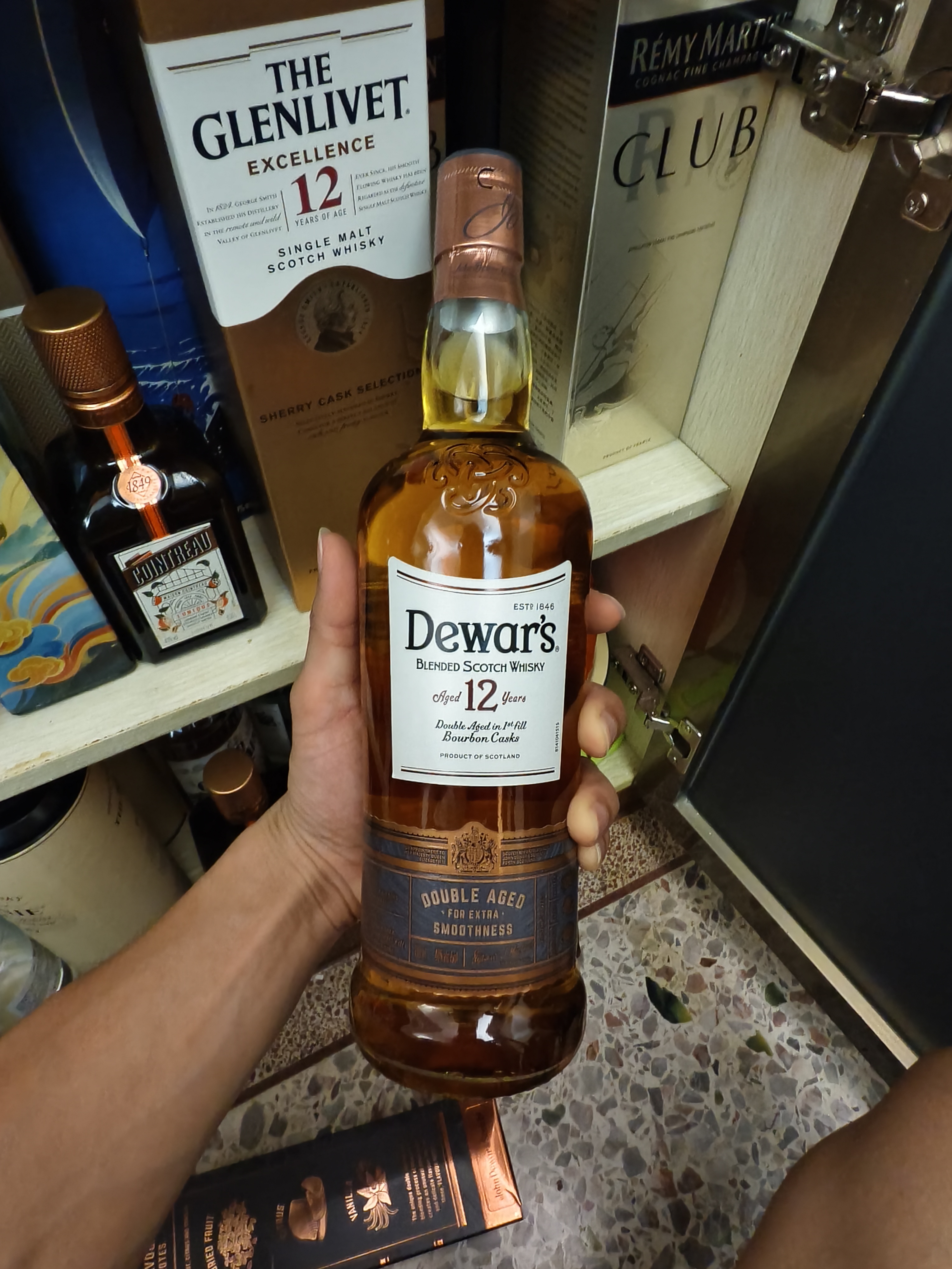 帝王12年苏格兰进口 洋酒 二次陈酿 调和威士忌 700ml  实拍图
