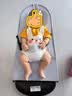 巧乐熊婴儿摇摇椅哄娃神器0-1岁哄宝宝哄睡摇篮躺椅婴幼儿摇椅安抚椅 【基础款】雾霾灰-双网透气 实拍图