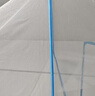 新款学生折叠蚊帐免安装便携式宿舍神器单人床家用成人密网防蚊罩 宝藏蓝（加固防倒） （宿舍1米床）长190*宽80*高80cm 实拍图