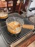 Bincoo咖啡杯玻璃带刻度意式浓缩咖啡萃取量杯木柄奶盅奶罐盎司杯 实拍图