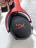 极度未知（HYPERX）飓风2飓风3轻享版GME头戴式耳机畅玩三角洲行动耳麦降噪麦克风电竞游戏耳机升学礼学生头戴耳机 【飓风3无线】120小时续航丨黑红 实拍图