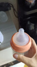 贝亲（Pigeon）玻璃奶瓶宽口径防胀气160ml S号奶嘴 1月+ AA186  实拍图