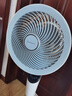 艾美特（AIRMATE）【天鹅MAX】空气循环扇直流变频家用大风力电风扇卧室轻音一级能效负离子净化语音落地扇 SRDI151 实拍图
