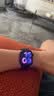 Apple/苹果 Watch S11 智能手表42毫米亮黑色铝金属表壳黑色运动型表带S/M 【蜂窝版】移动补贴 实拍图