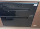 美的（Midea）暖阳消毒柜嵌入式家用 厨房餐具碗柜碗筷茶杯茶具 紫外线 110L三层大容量 110HQ2pro 实拍图