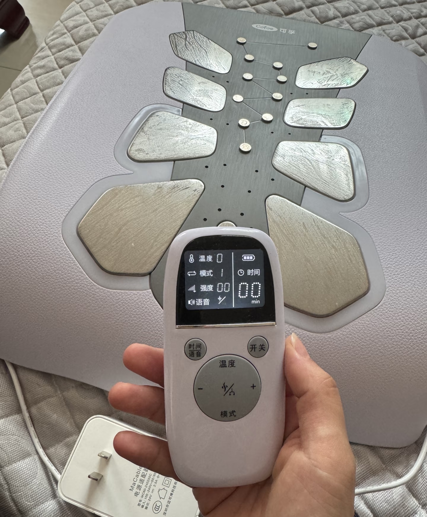 可孚中频脉冲腰椎治疗仪曲度腰间盘突出居家理疗仪医用按摩器Y31 实拍图