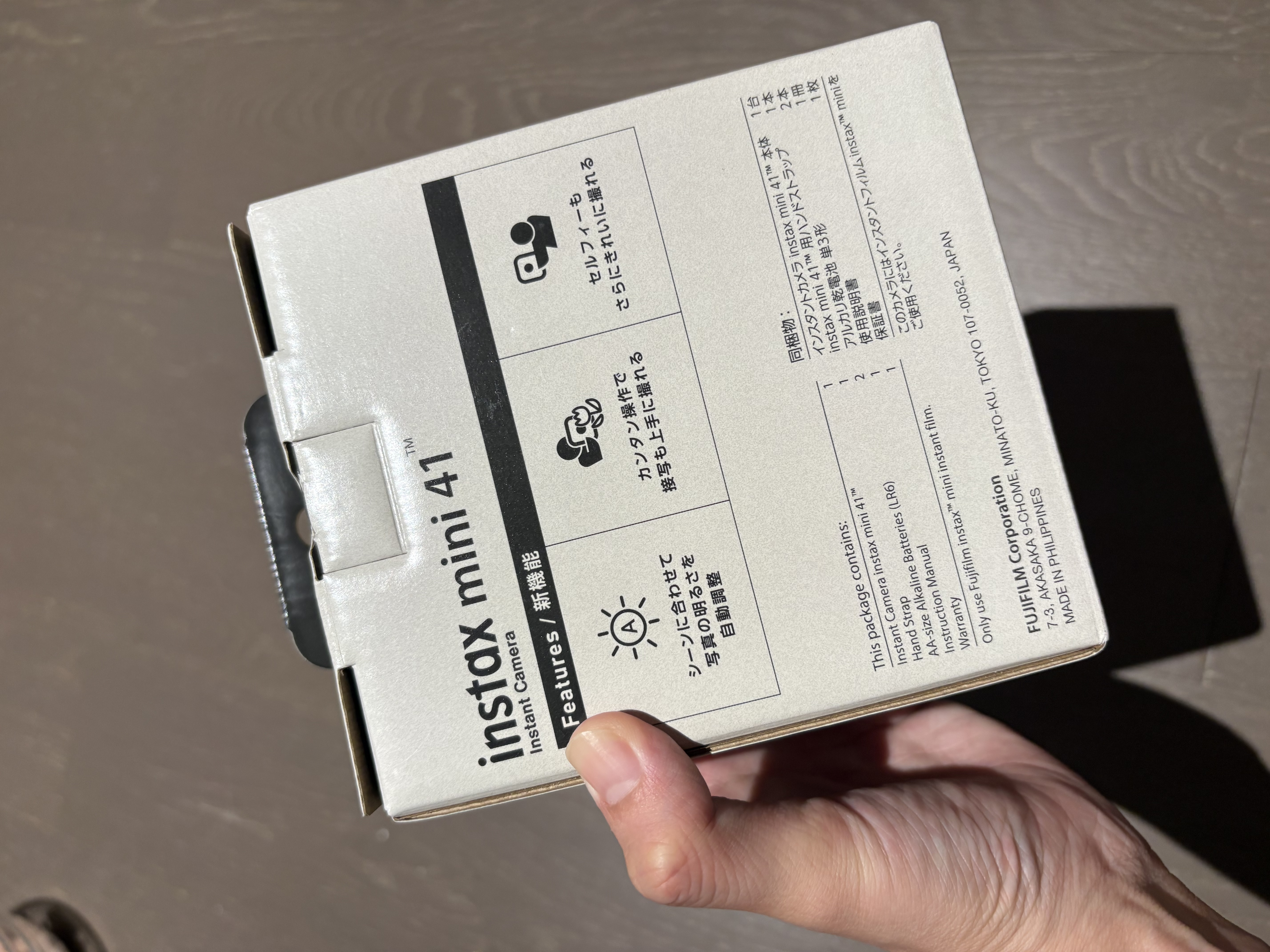 富士（FUJIFILM）拍立得instax mini99 mini90一次成像相机 即拍即得相纸 生日礼物 送礼奖品 【刮刮乐抽相纸】 mini41 黑色【美颜神器】 官方标配【不含相纸】 实拍图