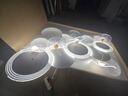 鹿屋荷叶吊灯客厅灯现代简约北欧创意设计师2025年新款餐厅灯吧台灯具 白色 5头【120CM】三色 实拍图