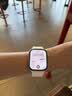 Apple/苹果 Watch S11 智能手表GPS款42毫米玫瑰金色铝金属表壳淡桃粉色运动型表带S/M MEUN4CH/B 实拍图