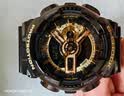 卡西欧（CASIO）手表男G-SHOCK黑金运动电子学生智能日韩表送男友礼物GA-110GB-1A 实拍图