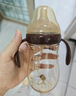 世喜吸管奶瓶1岁以上1-3岁通用直饮杯2宝宝婴儿ppsu300ml带重力球手柄 实拍图