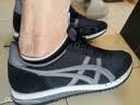 Onitsuka Tiger鬼塚虎复古男女鞋子低帮舒适休闲鞋运动鞋DUALIO 黑色/灰色(1183C315-001) 43.5 实拍图