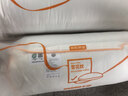 京东京造雪花枕 限选100%鹅腹小朵雪花毛蓬松枕头男女颈椎枕芯羽毛羽绒枕 实拍图